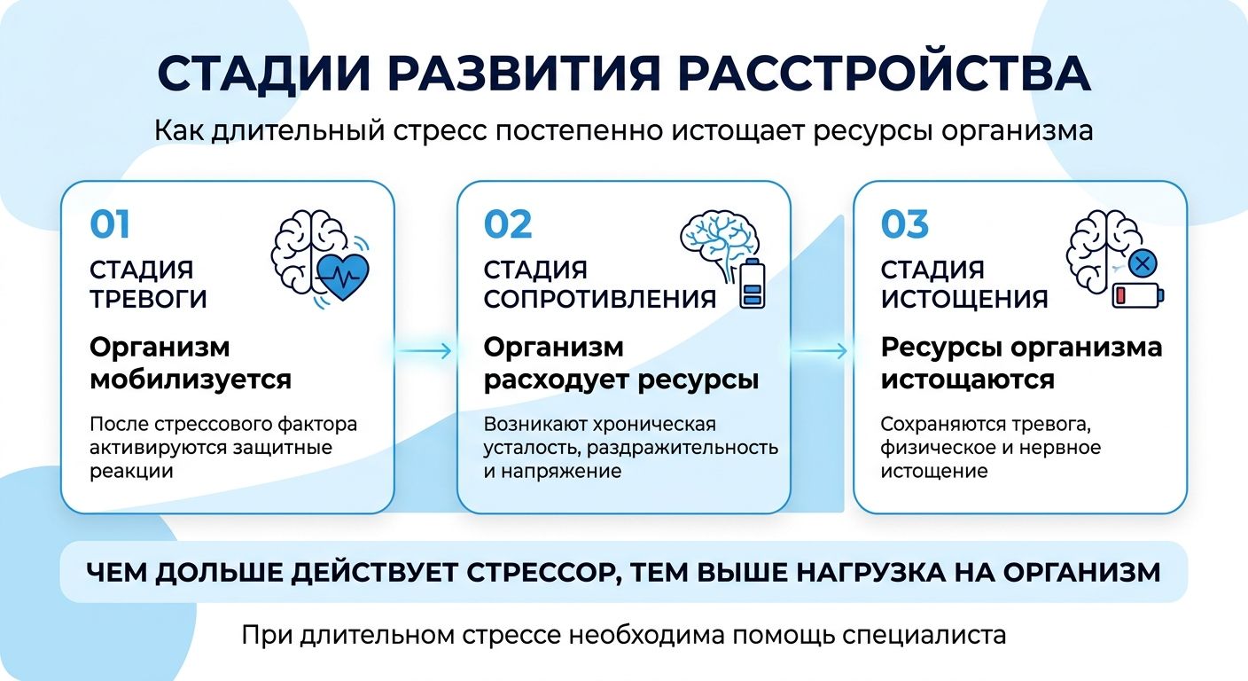 Лечение стресса в Актаныше инфографика